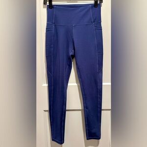 Nicole Miller sport leggings blue size medium